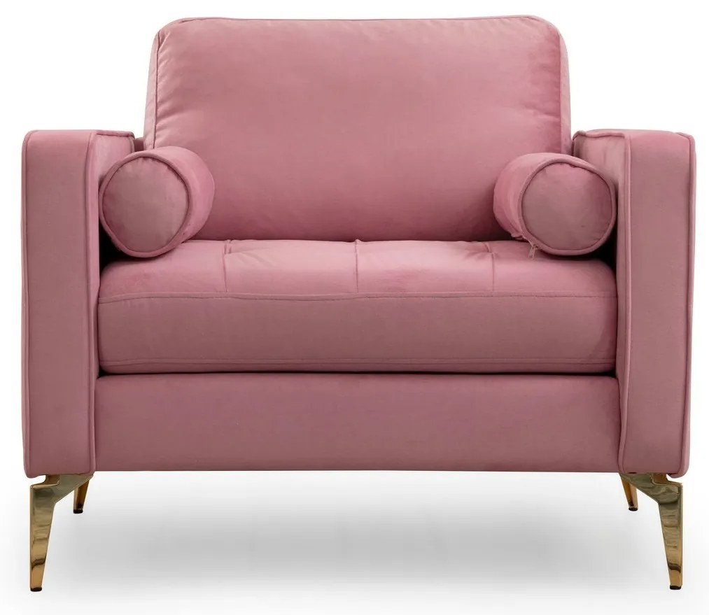**** Cadeira Wing Rome – Rosa Pó – 105x85x90 cm
**