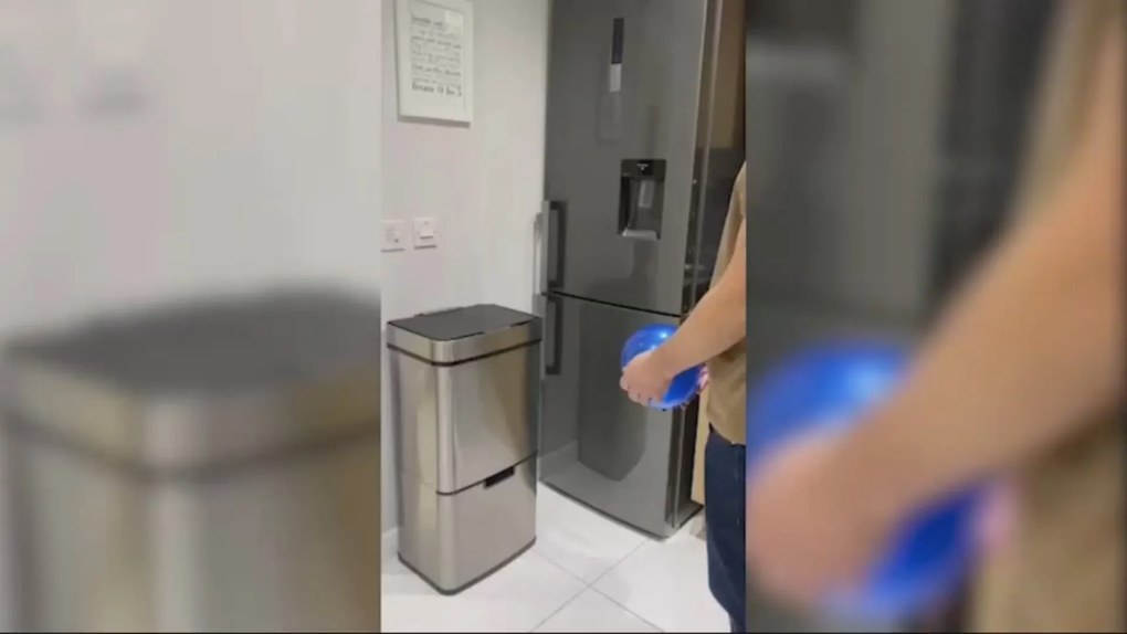 Caixote de Lixo para Reciclagem em Inox de 72L com Abertura Automática