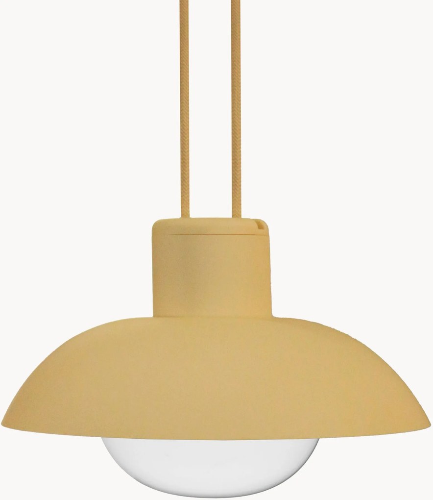 Candeeiro suspenso LED regulável para exterior Syros
