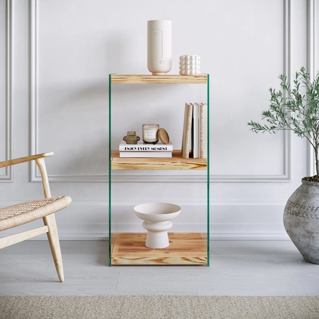 Estante Niagara – Carvalho – 40 cm x 80 cm x 35 cm