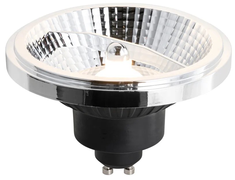 Conjunto de 5 Lâmpada LED regulável GU10 111mm 10.5W 770lm 2700K