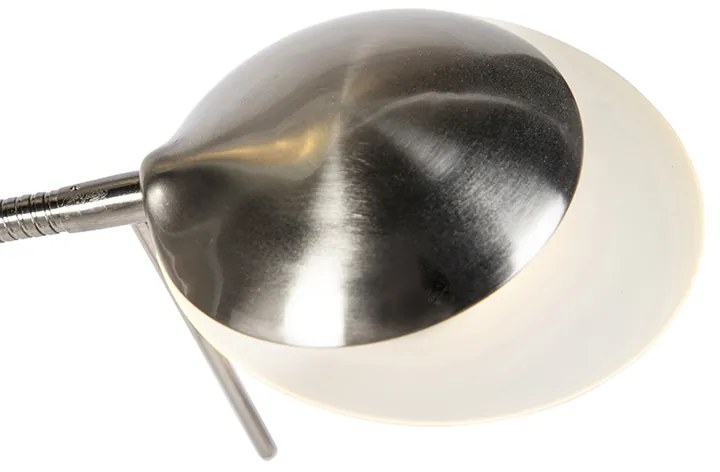 Candeeiro de pé moderno em aço com LED e dimmer - Lexus