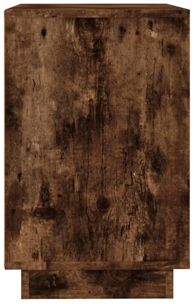Aparador 102x35x55 cm derivados de madeira carvalho fumado