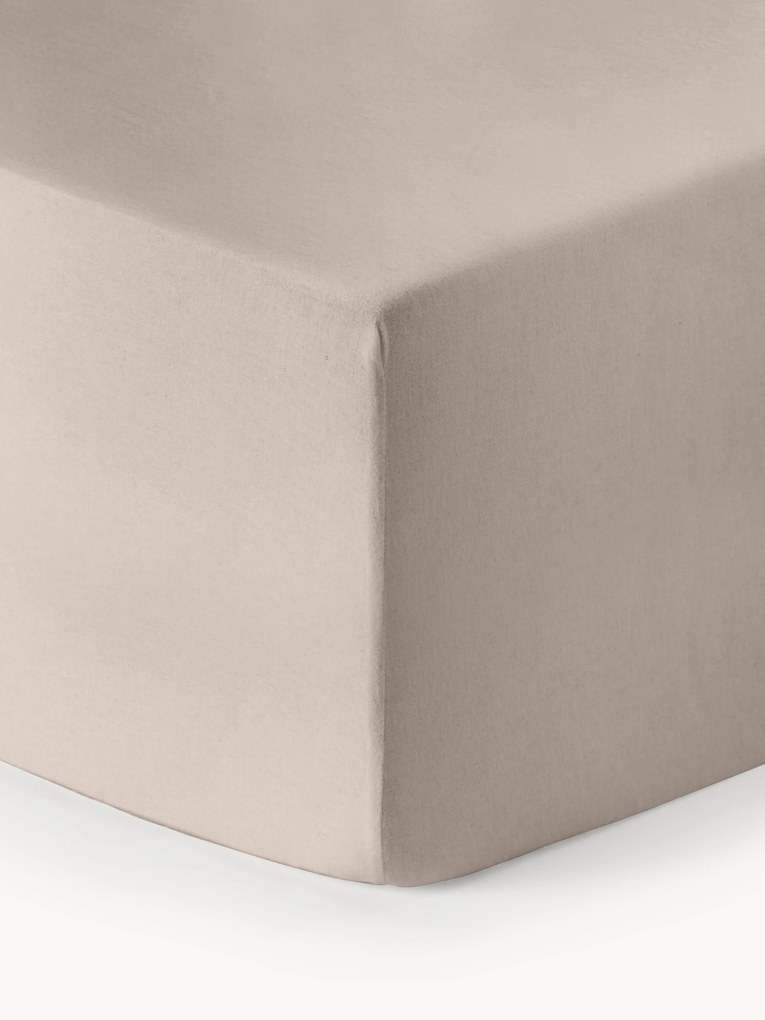 Lençol com elástico em flanela para boxspring Biba