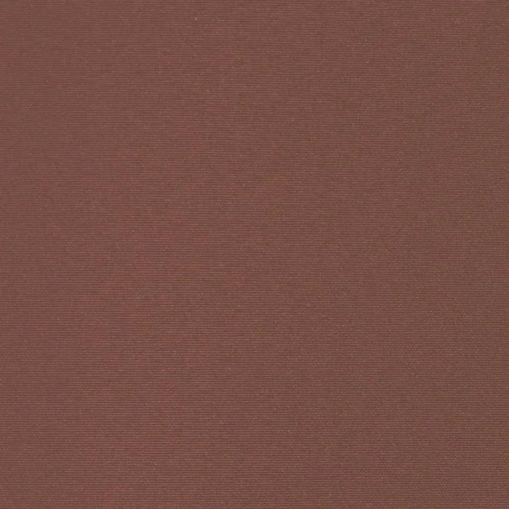 Toldo lateral retrátil para pátio 140x300 cm castanho