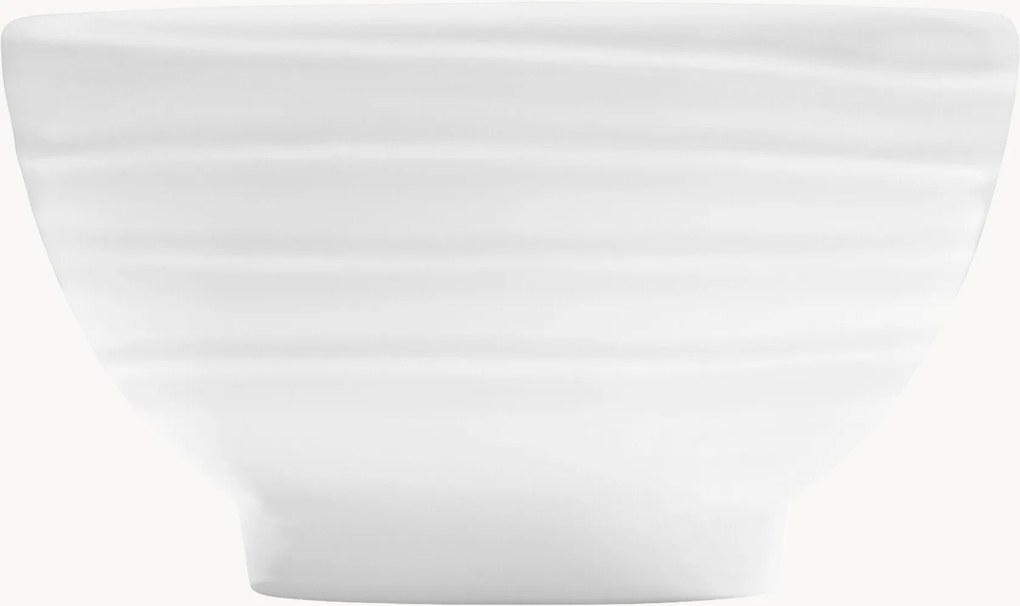 Taça de cereais artesanal Weißgeflammt