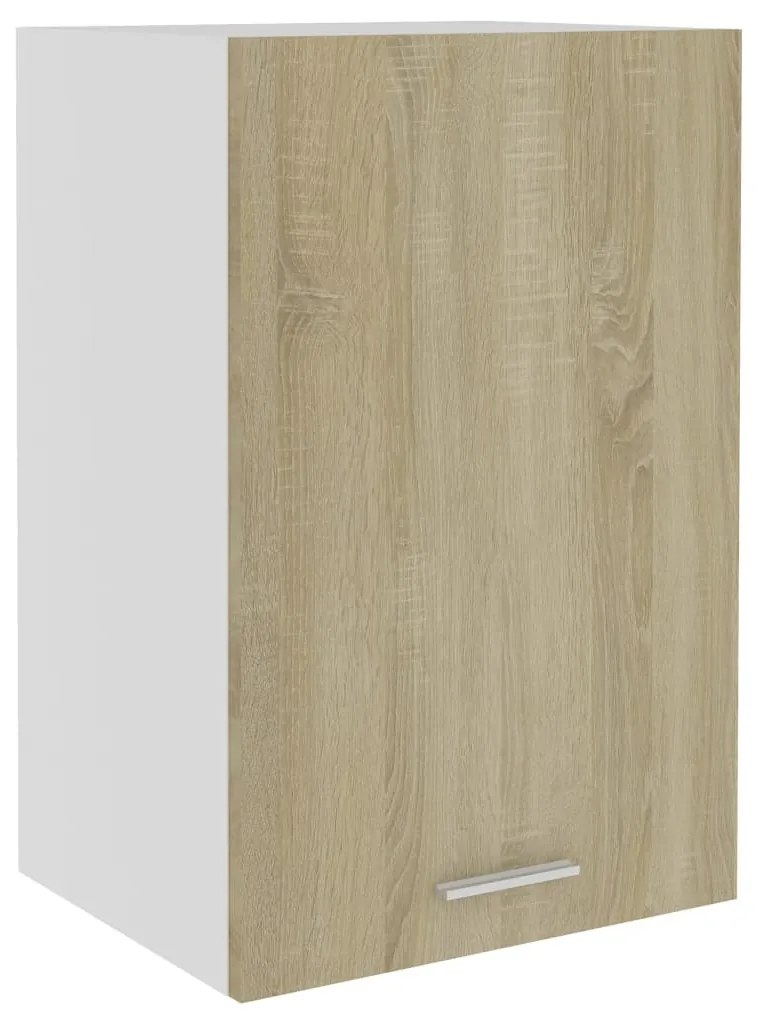 801255 vidaXL Armário de parede 39,5x31x60 cm contraplacado cor carvalho