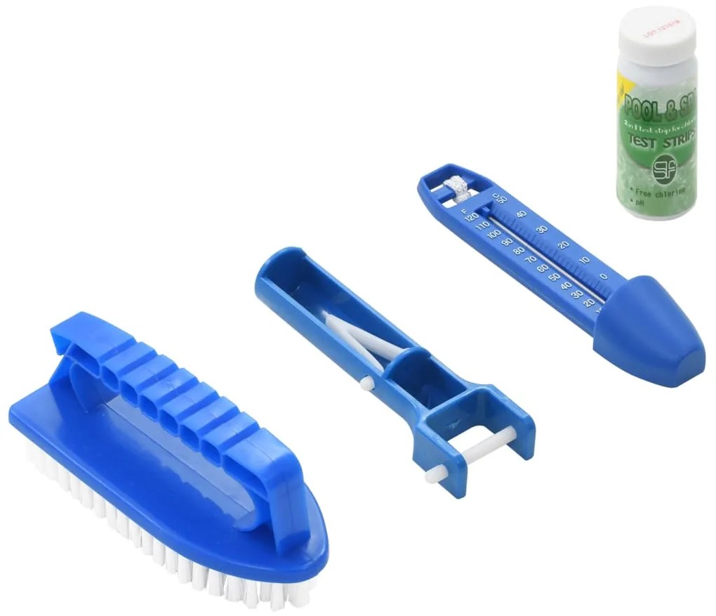 9 pcs kit para manutenção de piscinas