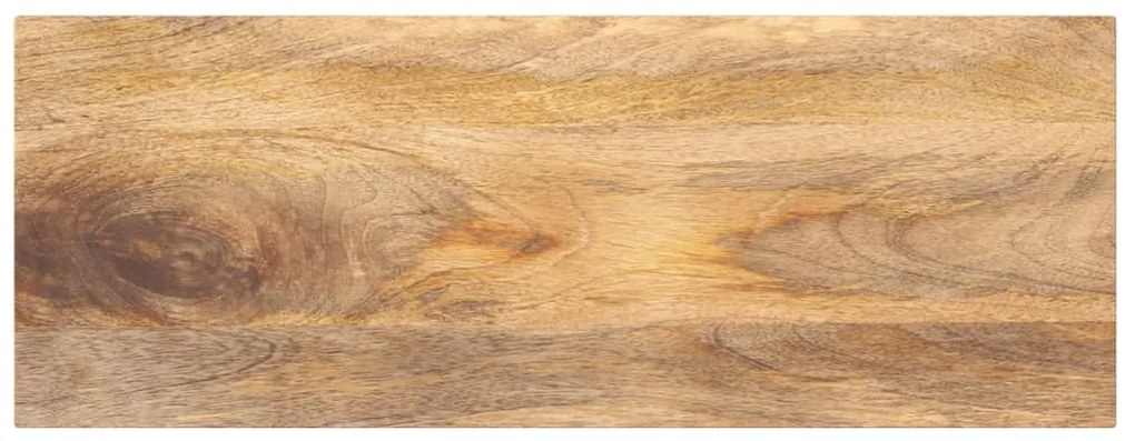 vidaXL Tampo de mesa retangular 70x40x3,8 cm mangueira maciça