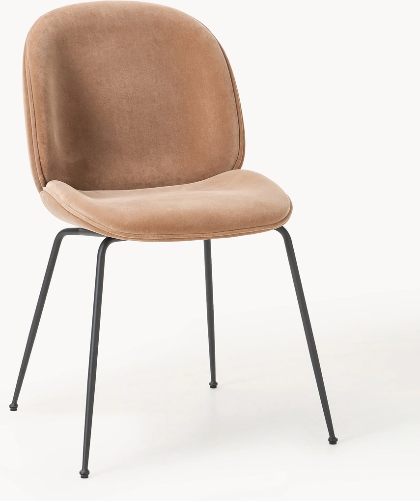 WESTWING x GUBI, Cadeira de jantar estofada Beetle by Delia Lachance