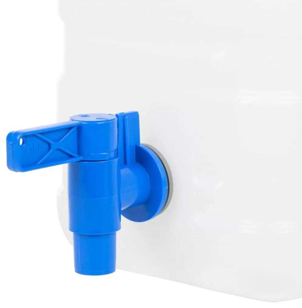 Recipiente de água com torneira transparente 20 L plástico