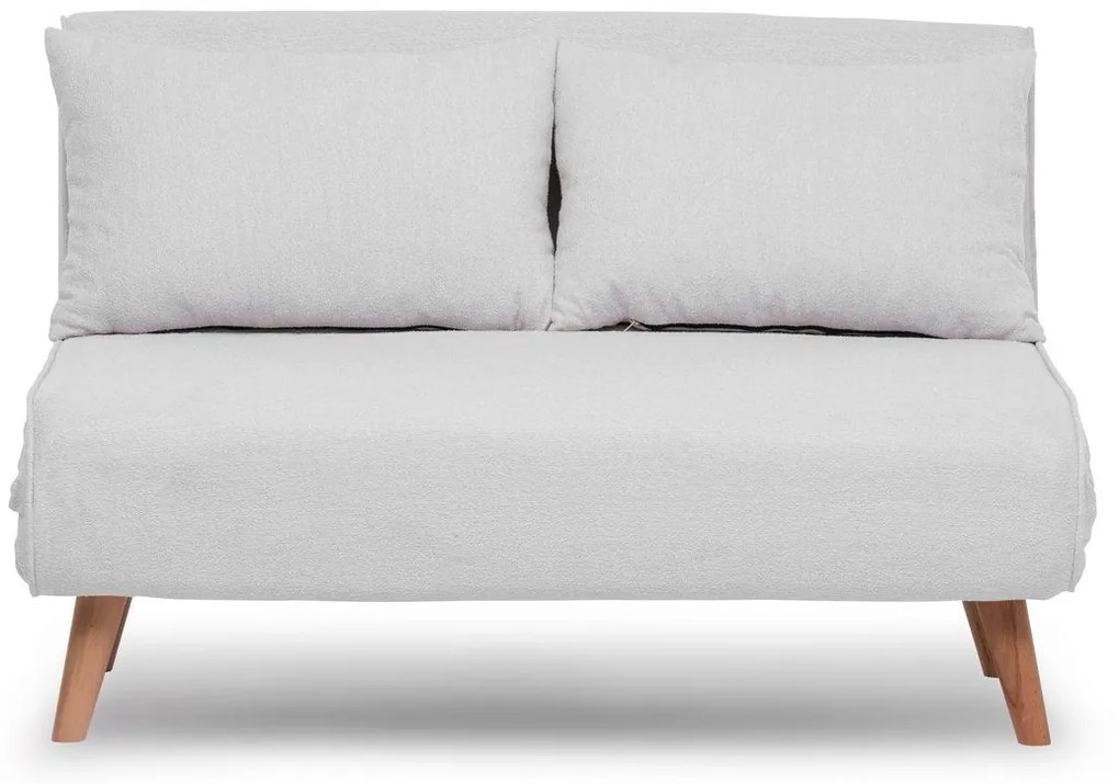 Sofá-Cama 2 Lugares Folde – Branco – 120 x 180 cm