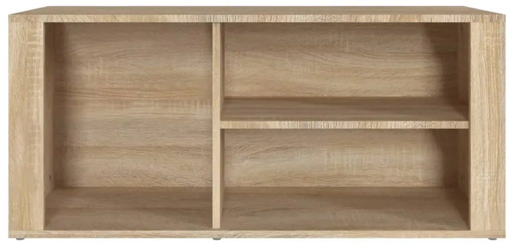 Sapateira 100x35x45 cm derivados de madeira carvalho sonoma