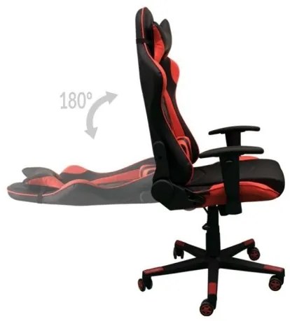 DUDECO - Cadeira Gaming TopPlayer Vermelho