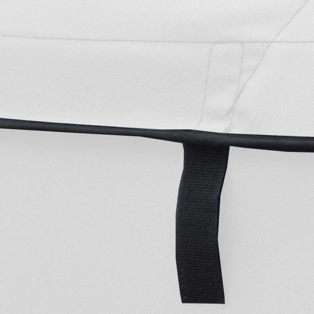 Toldo de 3 arcos Bimini c/ paredes laterais 183x(185-198)x137cm