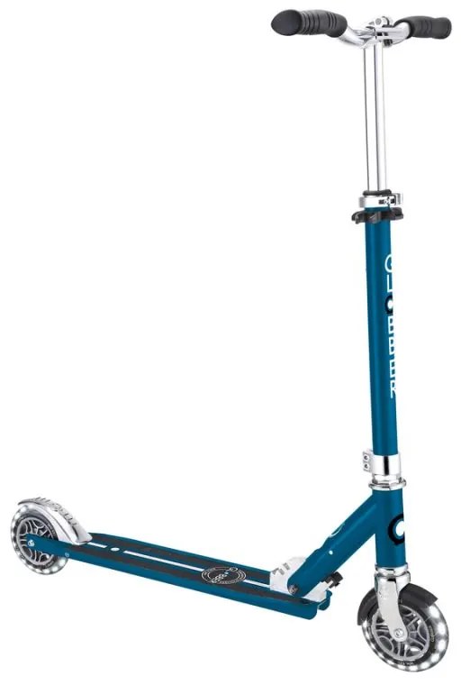 Trotinete Infantil com Rodas LED – Flow Element Lights – Prateado Crom
