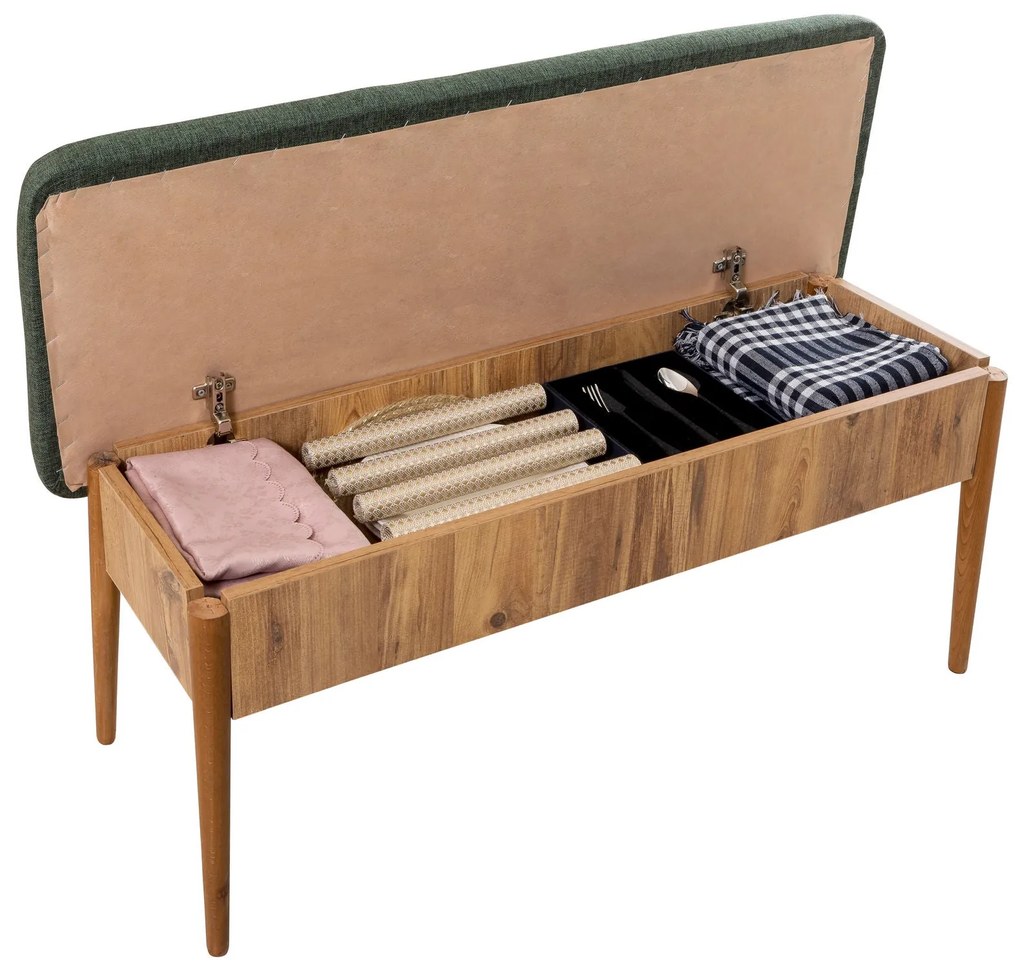 Banco Vina – Atlantic Pine Green – 110x85x40 cm
