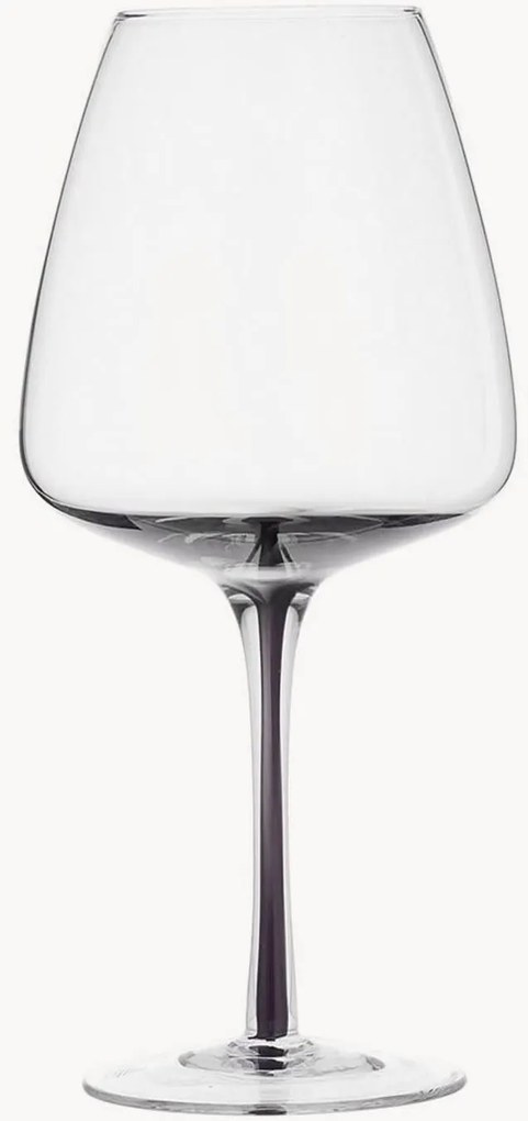 Copo de vinho tinto artesanal Smoke