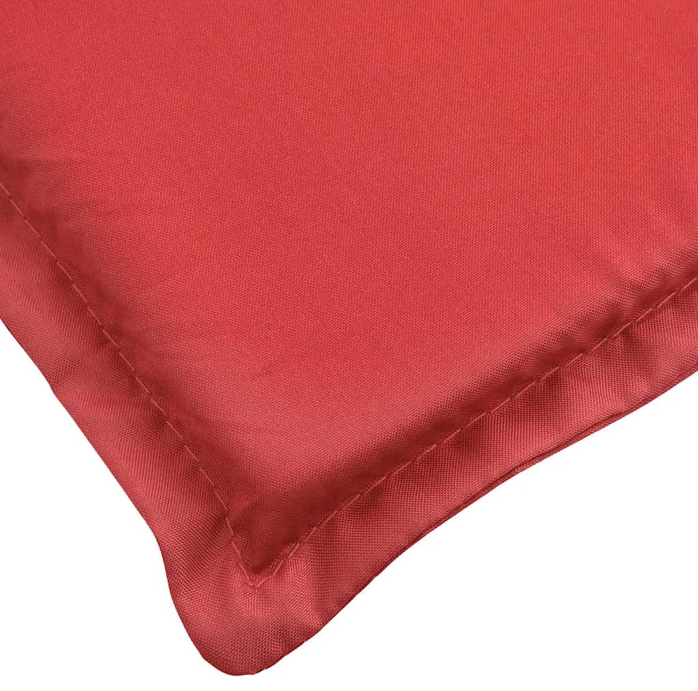 Almofadão p/ espreguiçadeira 186x58x4 cm tecido oxford vermelho