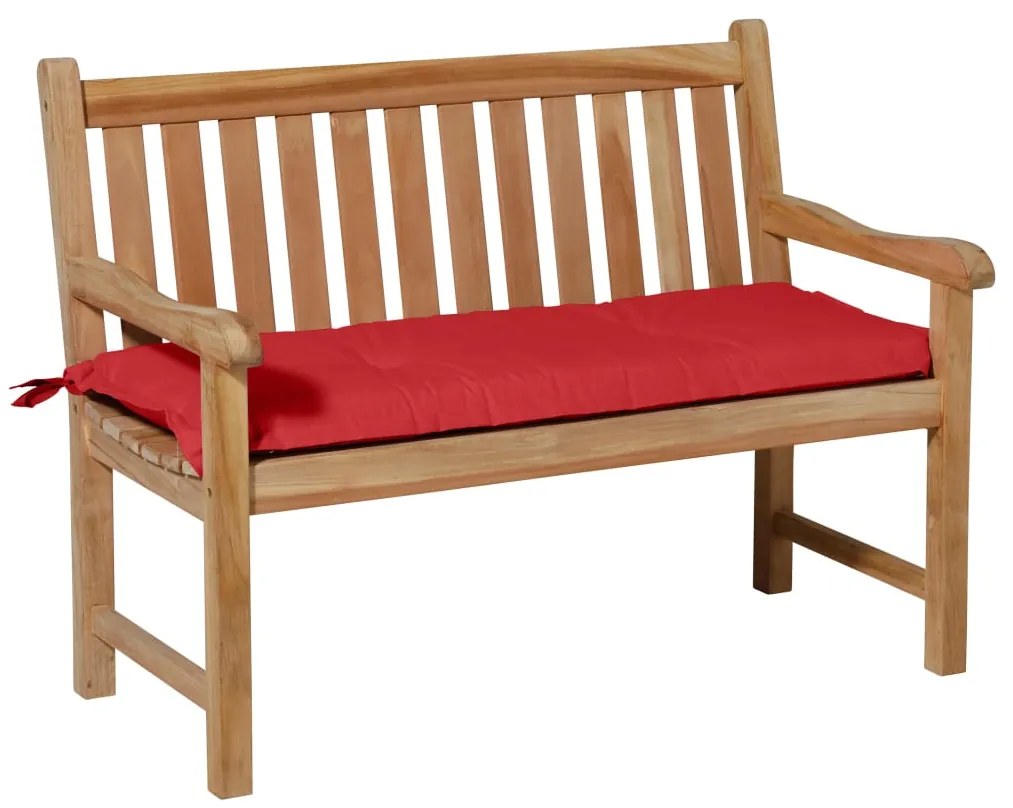 Madison Almofadão para banco Panama 120x48 cm vermelho tijolo
