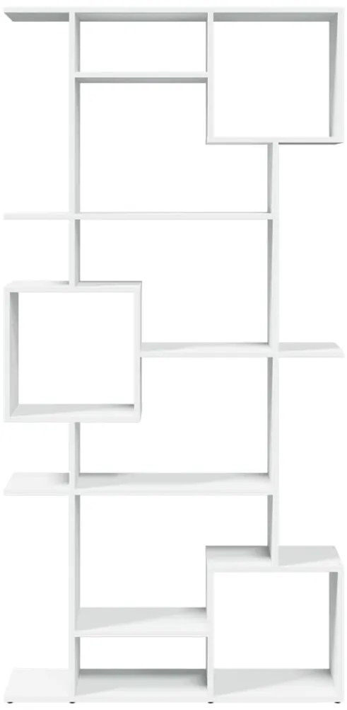 Estante 92x29x188 cm derivados de madeira branco