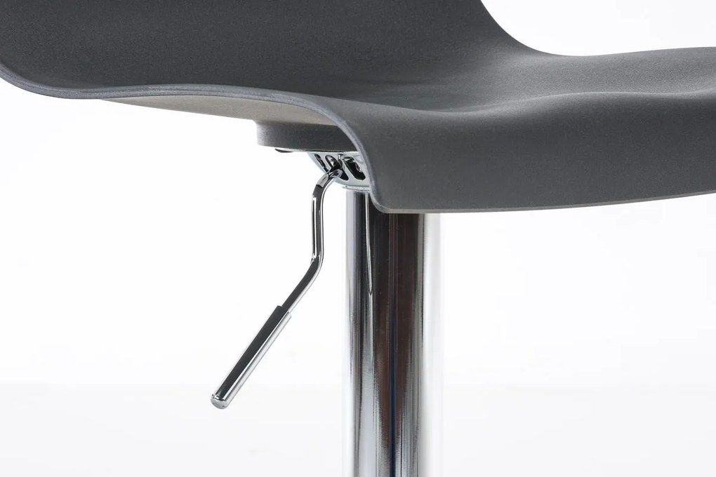 Banco de bar Hoover 39 x 84-104 x 36 cm Cinzento