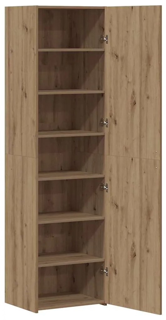 Highboard de Carvalho Artesanal 50x42.5x185 cm Madeira Engenharia