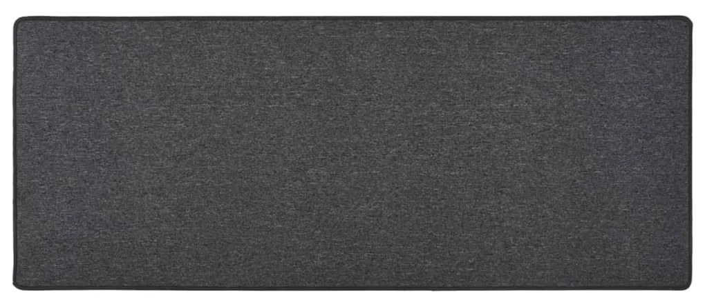 vidaXL Tapete/passadeira 80x200 cm antracite