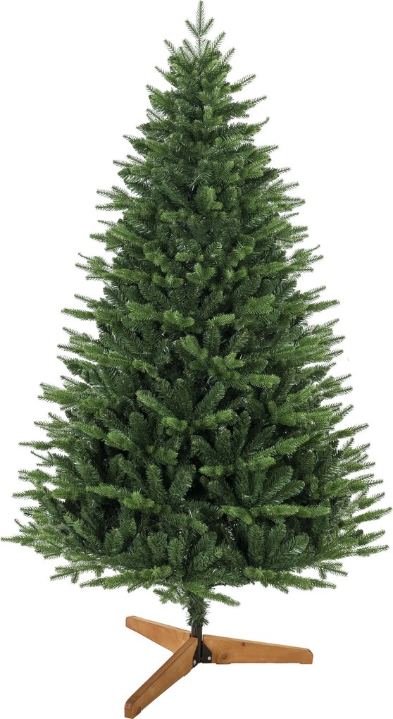 Árvore de Natal Artificial, 115 x 115 x 180 cm, Ramos Articulados, Verde