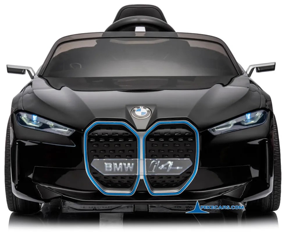 Carro eletrico crianças BMW I4 12V 2.4G Preto Metalizado