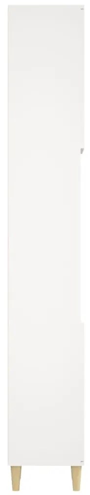 Armário casa de banho 30x30x190 cm derivados de madeira branco