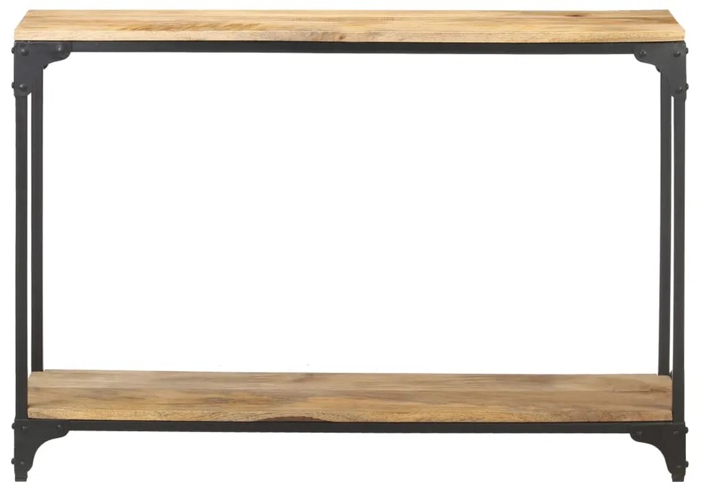 Mesa consola 110x30x75 cm madeira de mangueira maciça