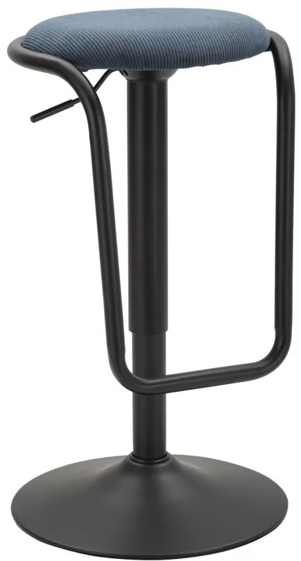 BANCO DE BAR DESTINY NAVY CM Ø 41X61-83