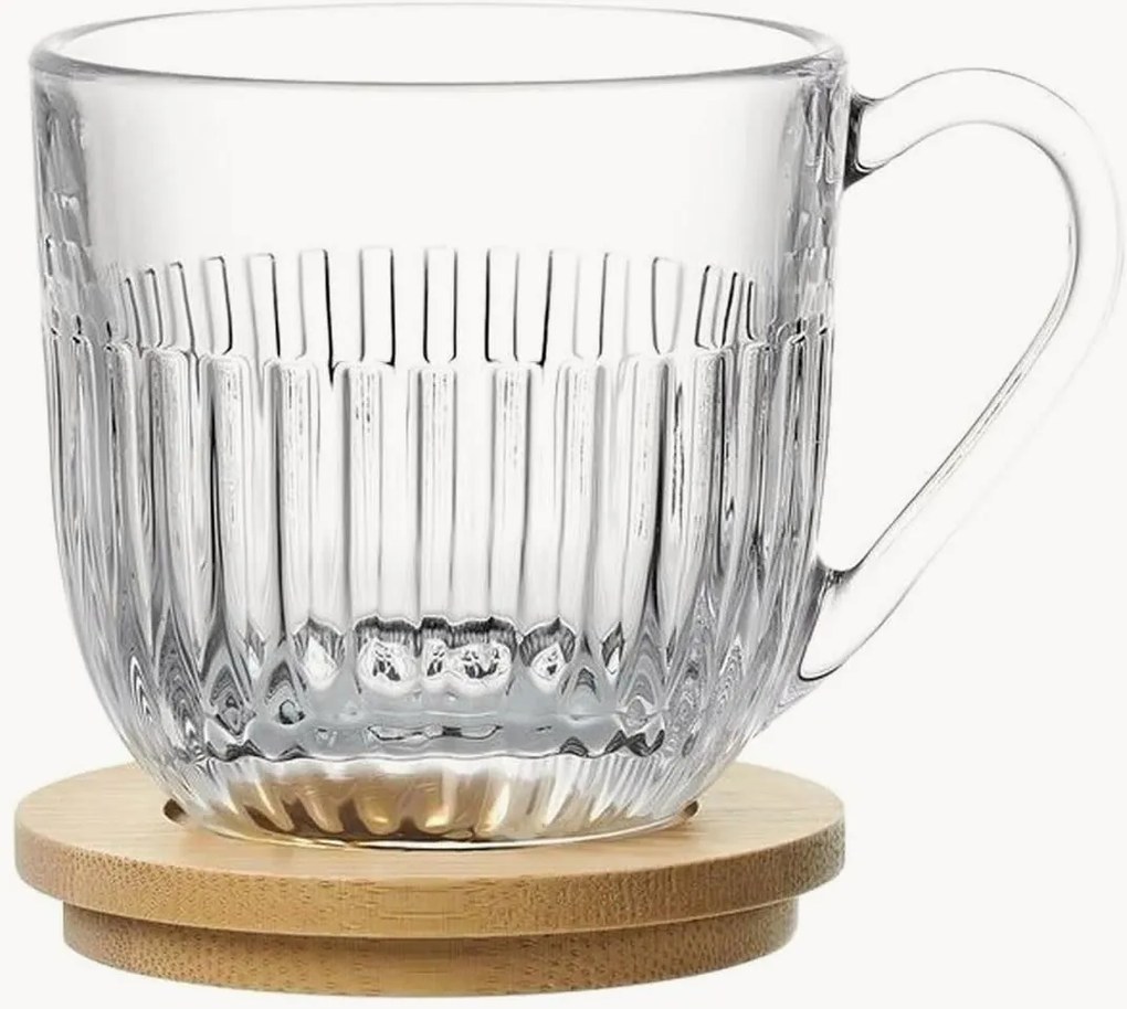 Chávenas de café com pires Quessant, conjunto de 2