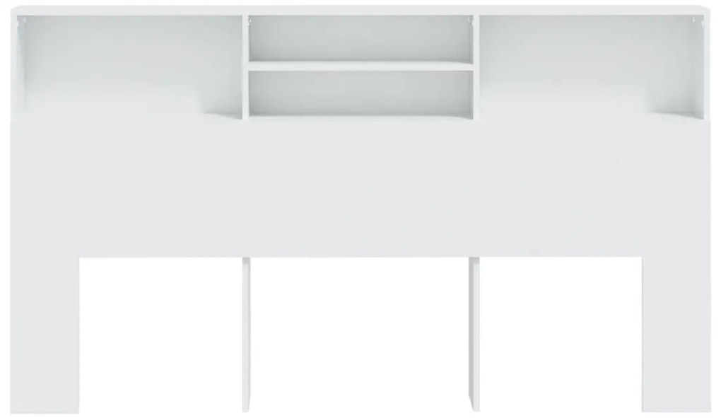 Armário de cabeceira 180x19x103,5 cm branco