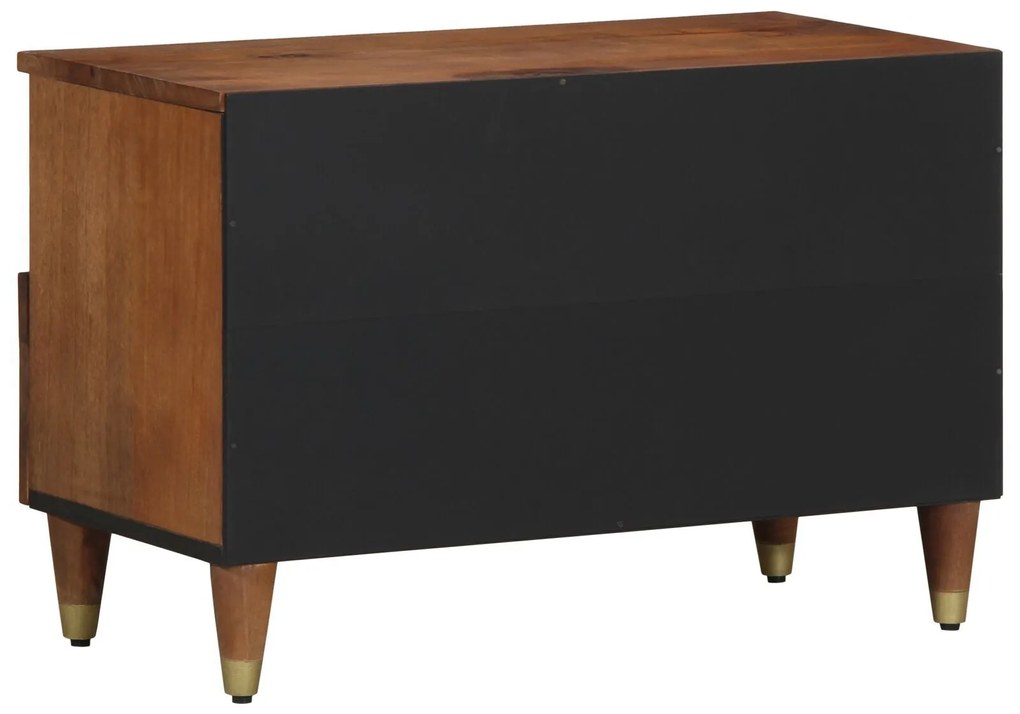 Buffet de TV 70x33x46 cm Madeira Sólida de Mangueira