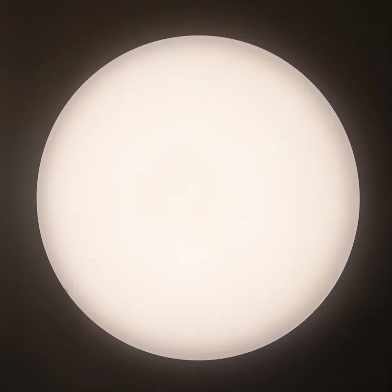Candeeiro de teto LED 60cm Efeito Estrela com Comando Remoto - Extrema Moderno