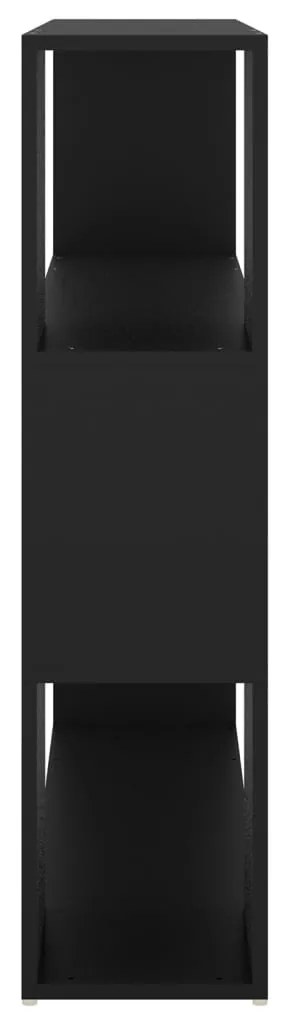 Estante/divisória 100x24x94 cm preto