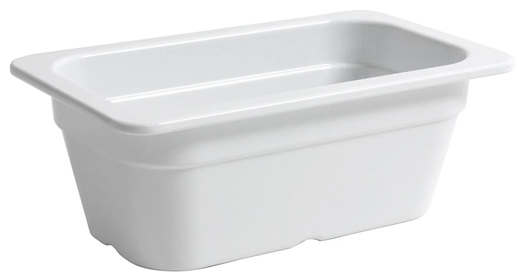Gn1/4 Container Melamina Branco 26.5X16.2X10cm