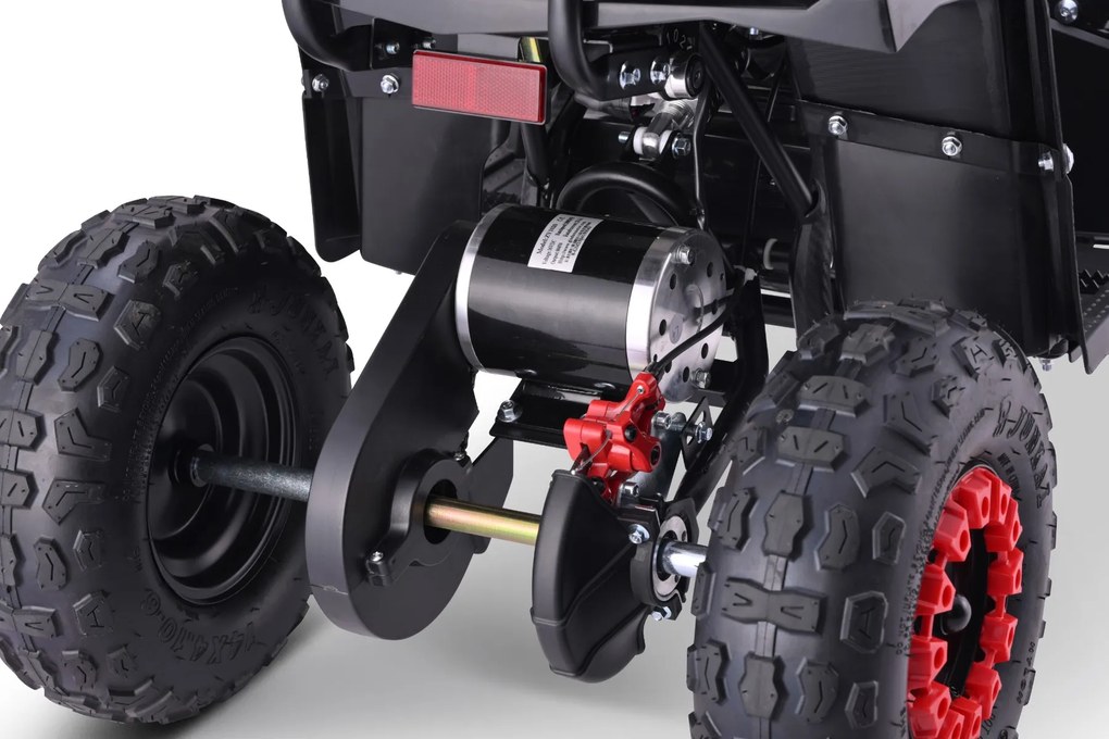 Moto 4 elétrica para crianças ATV Motors ESCAPE 800W Vermelha