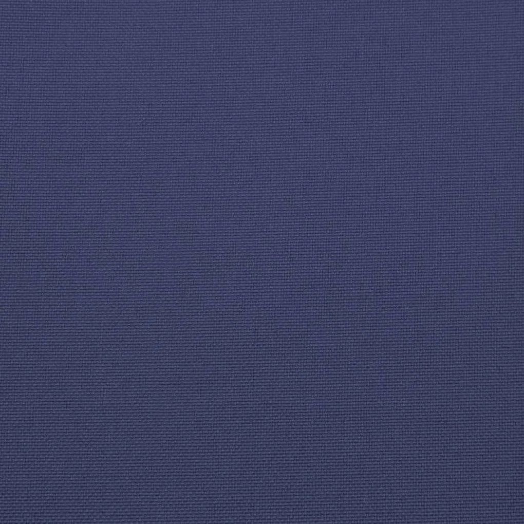 Almofadões p/ sofá de paletes 4 pcs tecido oxford azul-marinho