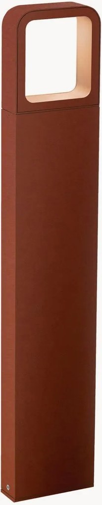 Candeeiro de pé LED para exterior Pitt Corten