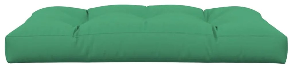 Almofadão para sofá de paletes 120x80x12 cm tecido verde