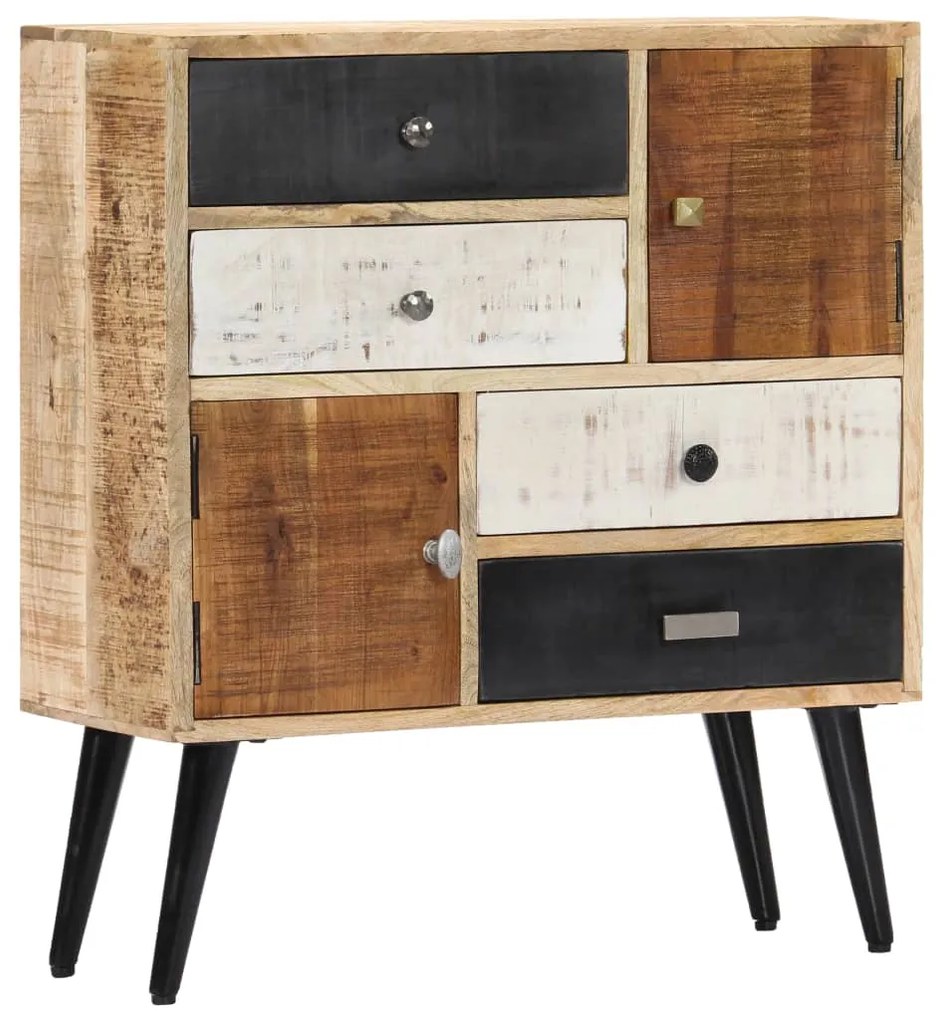 vidaXL Aparador 70x30x78 cm madeira de mangueira maciça