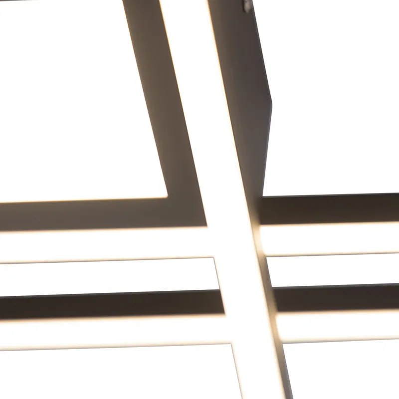 Candeeiro de teto antracite com LED incluído - Riha Design