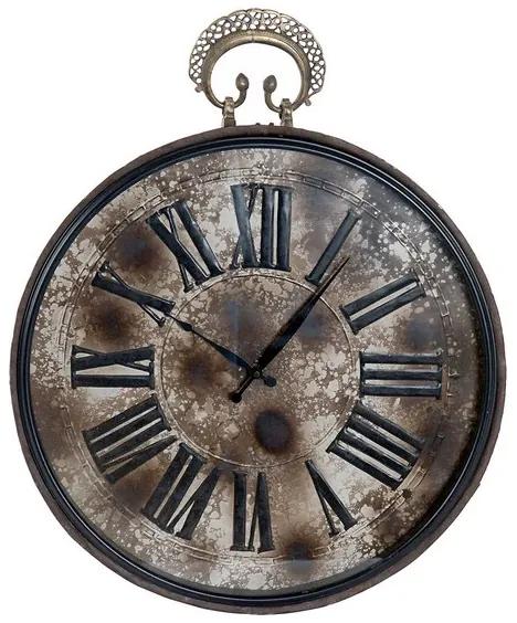 Relógio de Parede Dekodonia Cristal Ferro (42 x 23 x 63 cm)