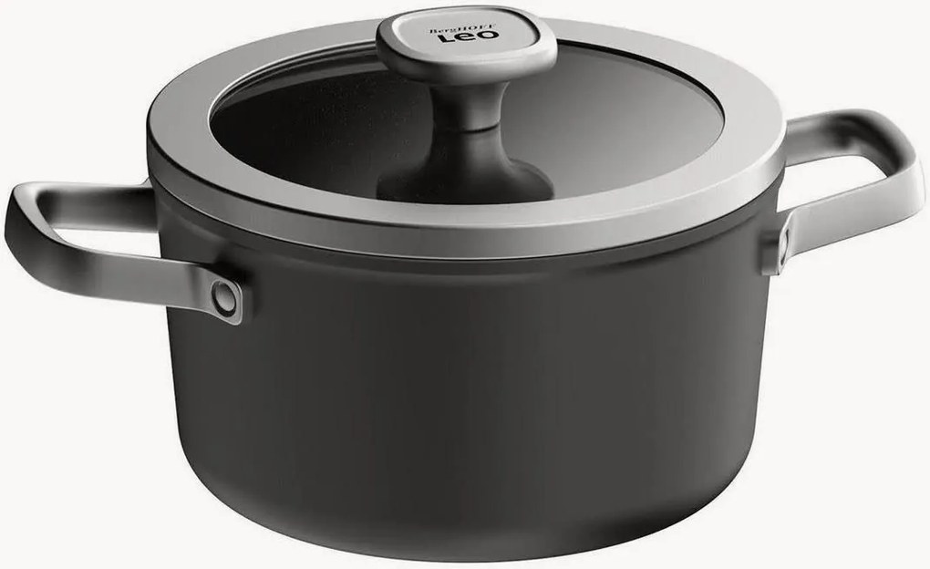 Panela antiaderente com tampa Graphite