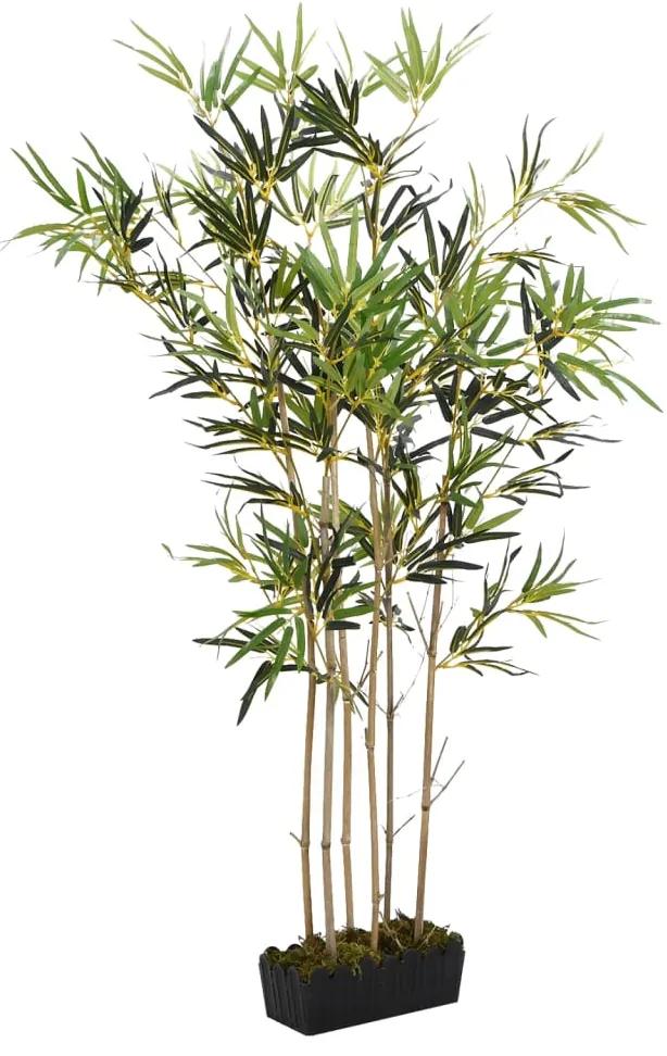 358971 vidaXL Árvore de bambu artificial 368 folhas 80 cm verde