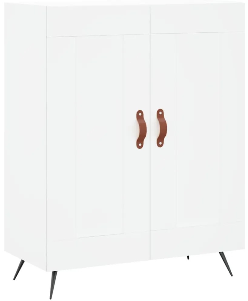 Armário alto 69,5x34x180 cm derivados de madeira branco