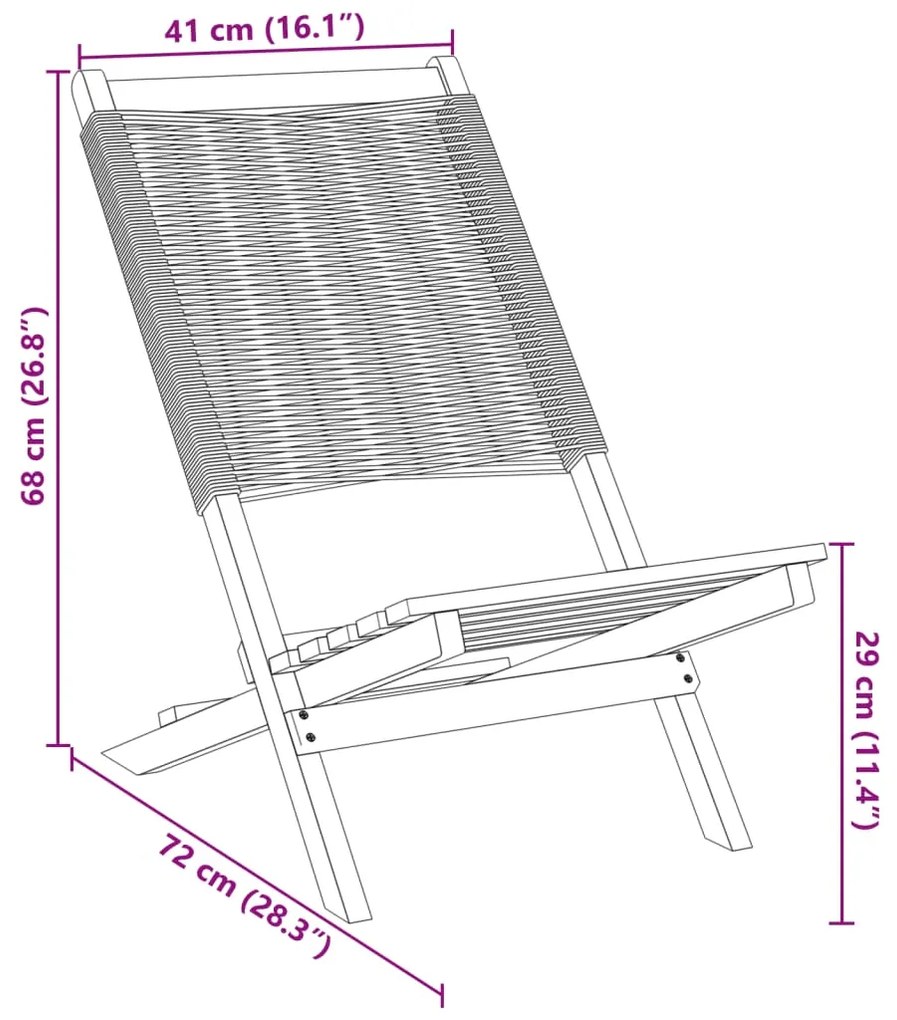 Cadeiras de jardim 2 pcs acácia maciça e polipropileno cinzento